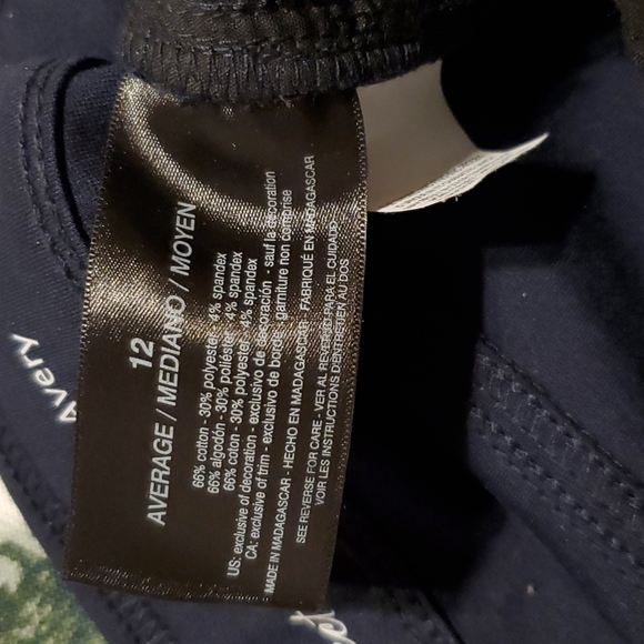 Blue Gloria Vanderbilt Avery Pull On Pant. NWOT - Picture 8 of 8